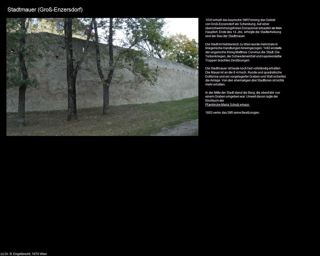 Stadtmauer (Groß-Enzersdorf) in Kulturatlas-NIEDERÖSTERREICH(c)B.Engelbrecht