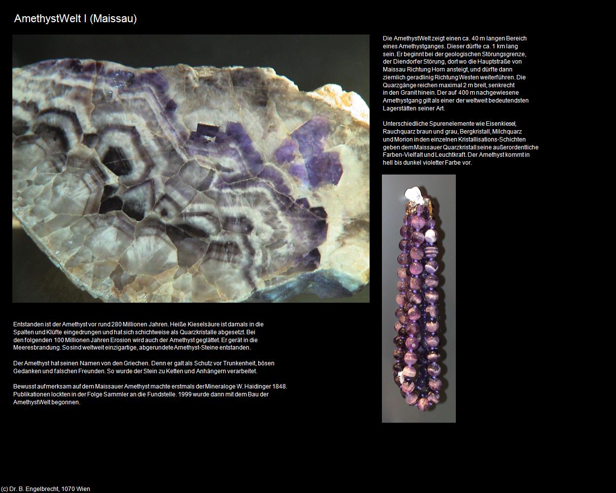 Ametystwelt I (Maissau) in Kulturatlas-NIEDERÖSTERREICH