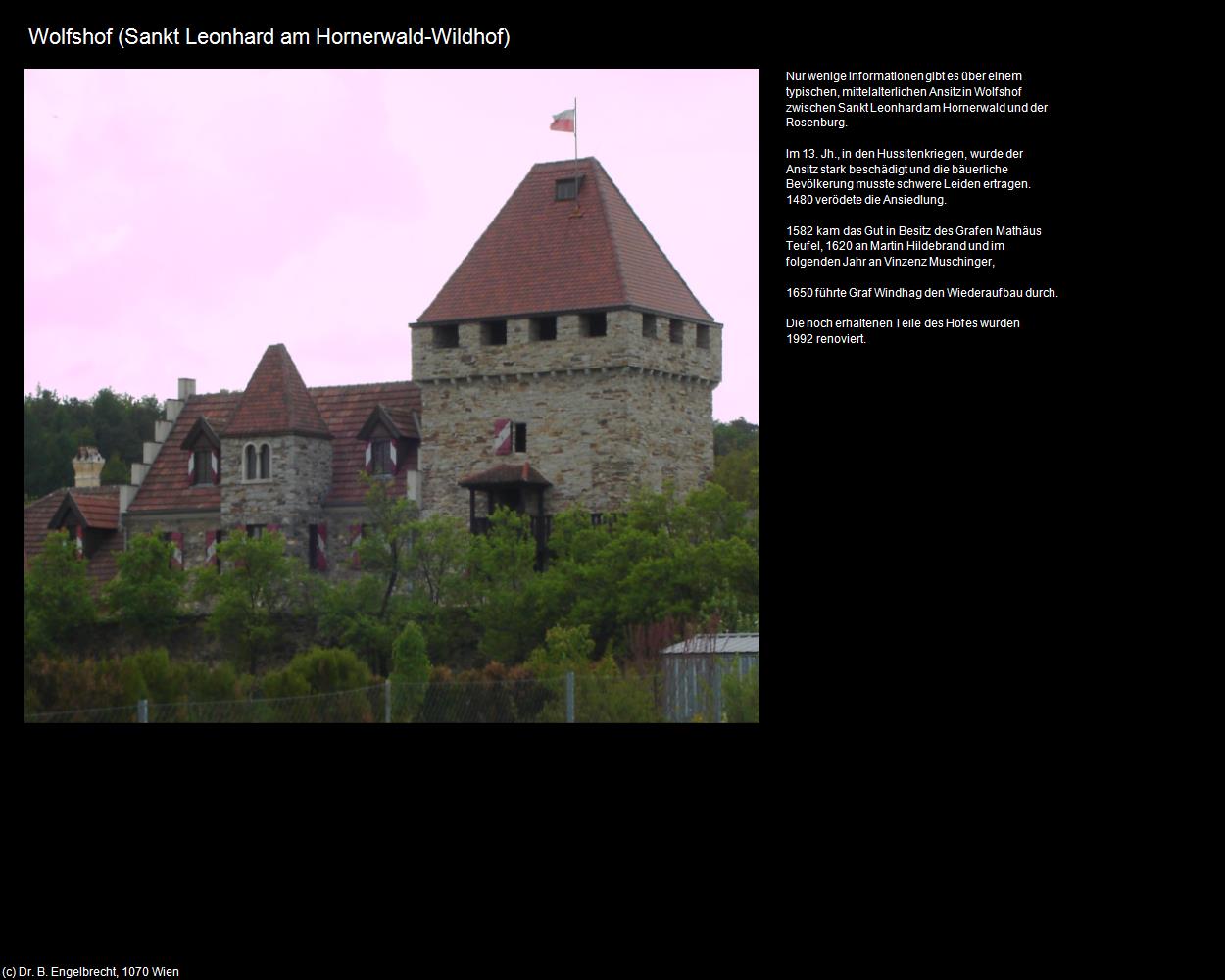 Wolfshof (Sankt Leonhard am Hornerwald) in Kulturatlas-NIEDERÖSTERREICH
