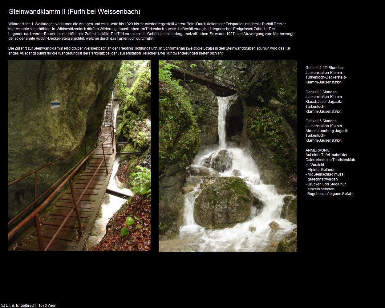 Steinwandklamm II (Furth an der Triesting) in Kulturatlas-NIEDERÖSTERREICH