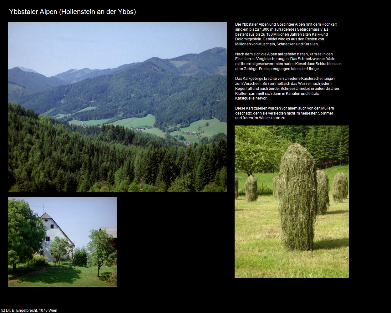 Ybbstaler Alpen (Hollenstein an der Ybbs) in Kulturatlas-NIEDERÖSTERREICH