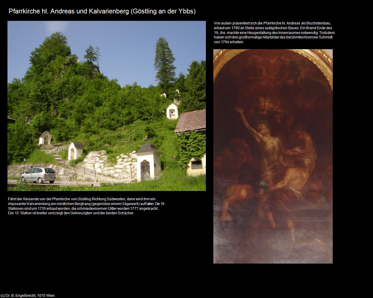 Pfk. hl. Andreas und Kalvarienberg (Göstling an der Ybbs) in Kulturatlas-NIEDERÖSTERREICH