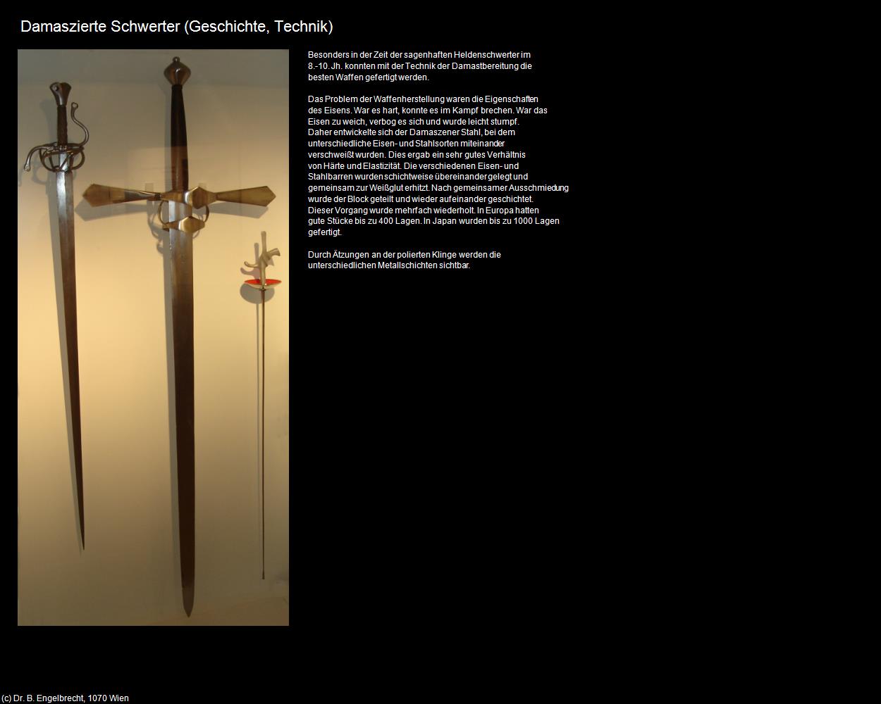 Damaszierte Schwerter (Ybbsitz) in Kulturatlas-NIEDERÖSTERREICH