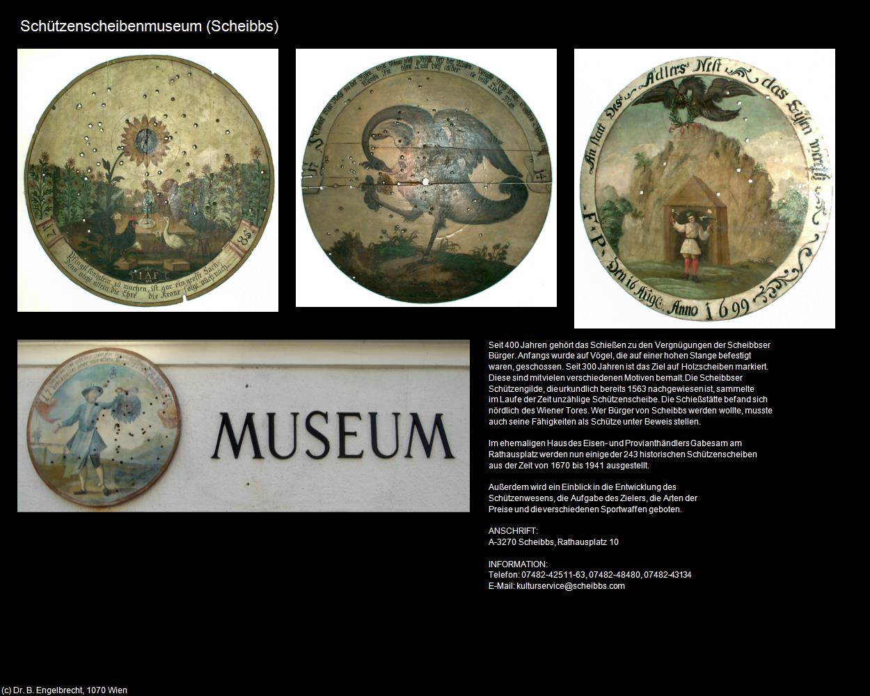 Schützenscheibenmuseum (Scheibbs) in Kulturatlas-NIEDERÖSTERREICH