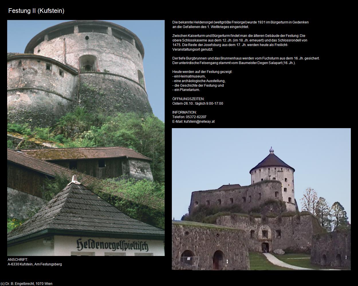 Festung II (Kufstein) in Kulturatlas-TIROL