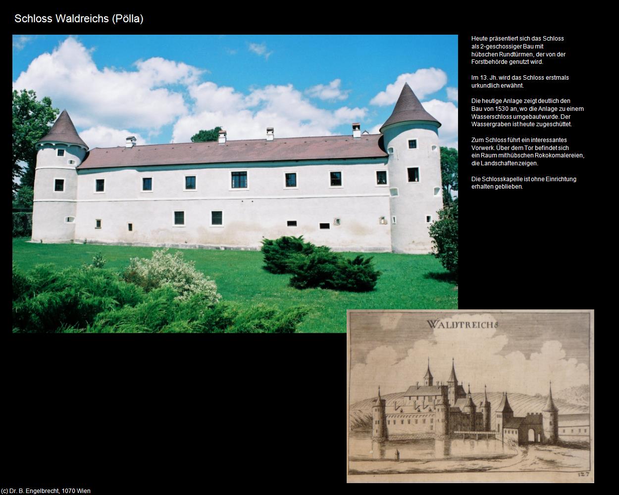 Schloss Waldreichs (Pölla) in Kulturatlas-NIEDERÖSTERREICH