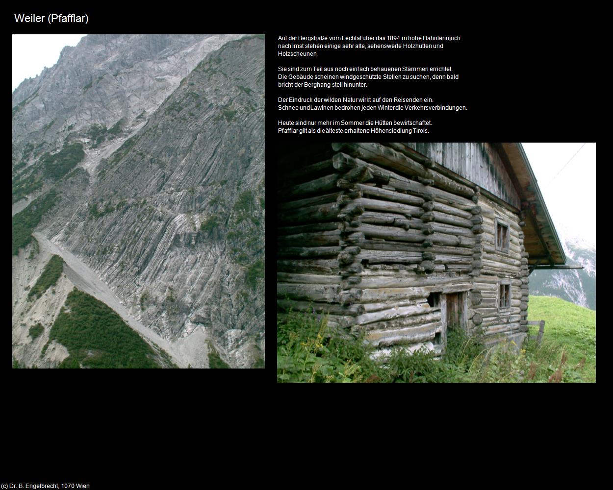 Weiler (Pfafflar) in Kulturatlas-TIROL