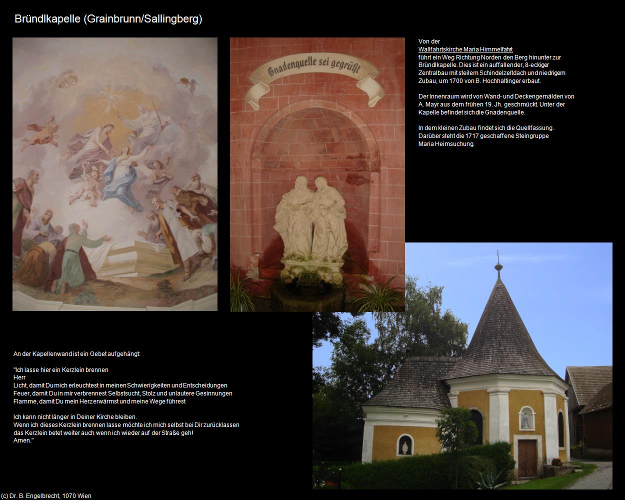 Bründlkapelle (Grainbrunn/Sallingberg) in Kulturatlas-NIEDERÖSTERREICH(c)B.Engelbrecht
