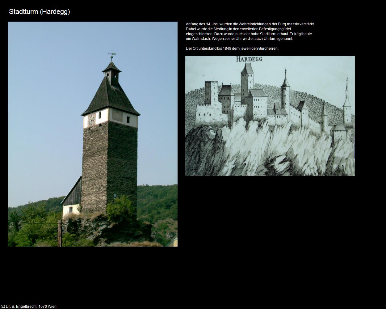 Stadtturm (Hardegg) in Kulturatlas-NIEDERÖSTERREICH
