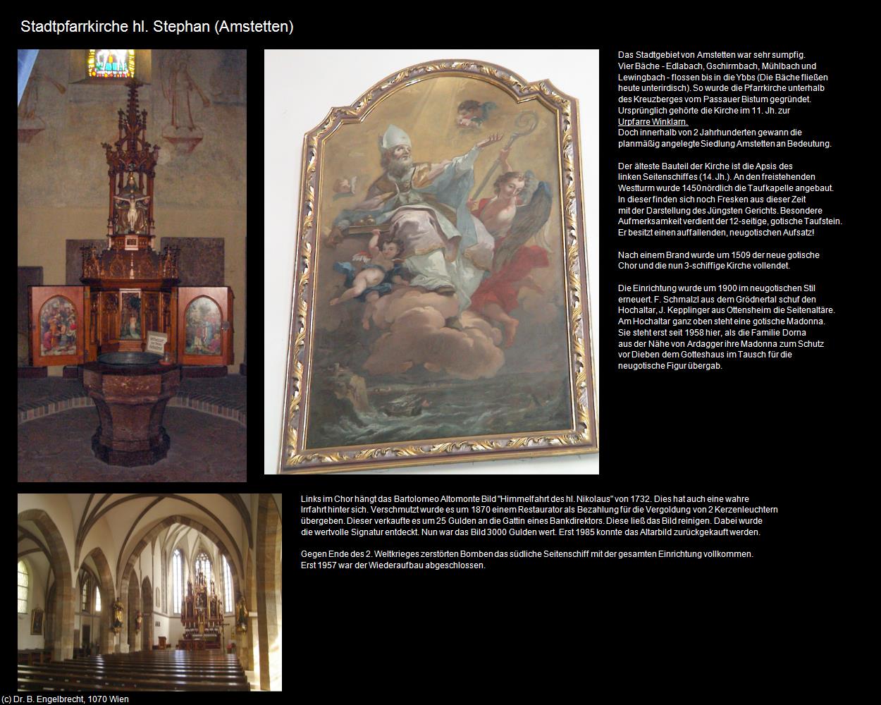 Stpfk. hl. Stephan (Amstetten) in Kulturatlas-NIEDERÖSTERREICH(c)B.Engelbrecht