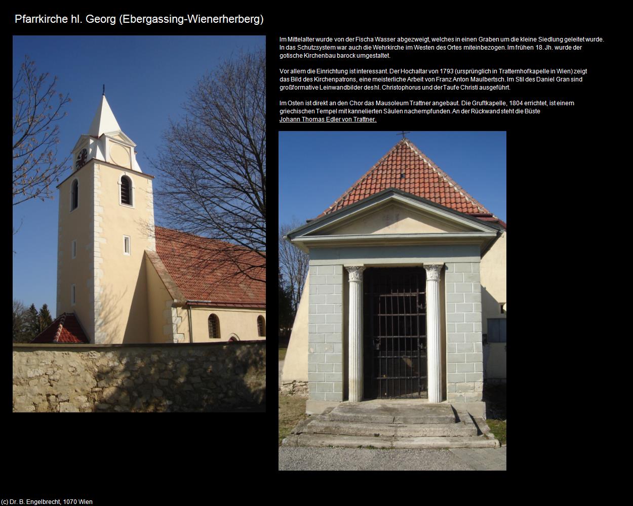 Pfk. hl. Georg (Wienerherberg) (Ebergassing-Wienerherberg) in Kulturatlas-NIEDERÖSTERREICH(c)B.Engelbrecht