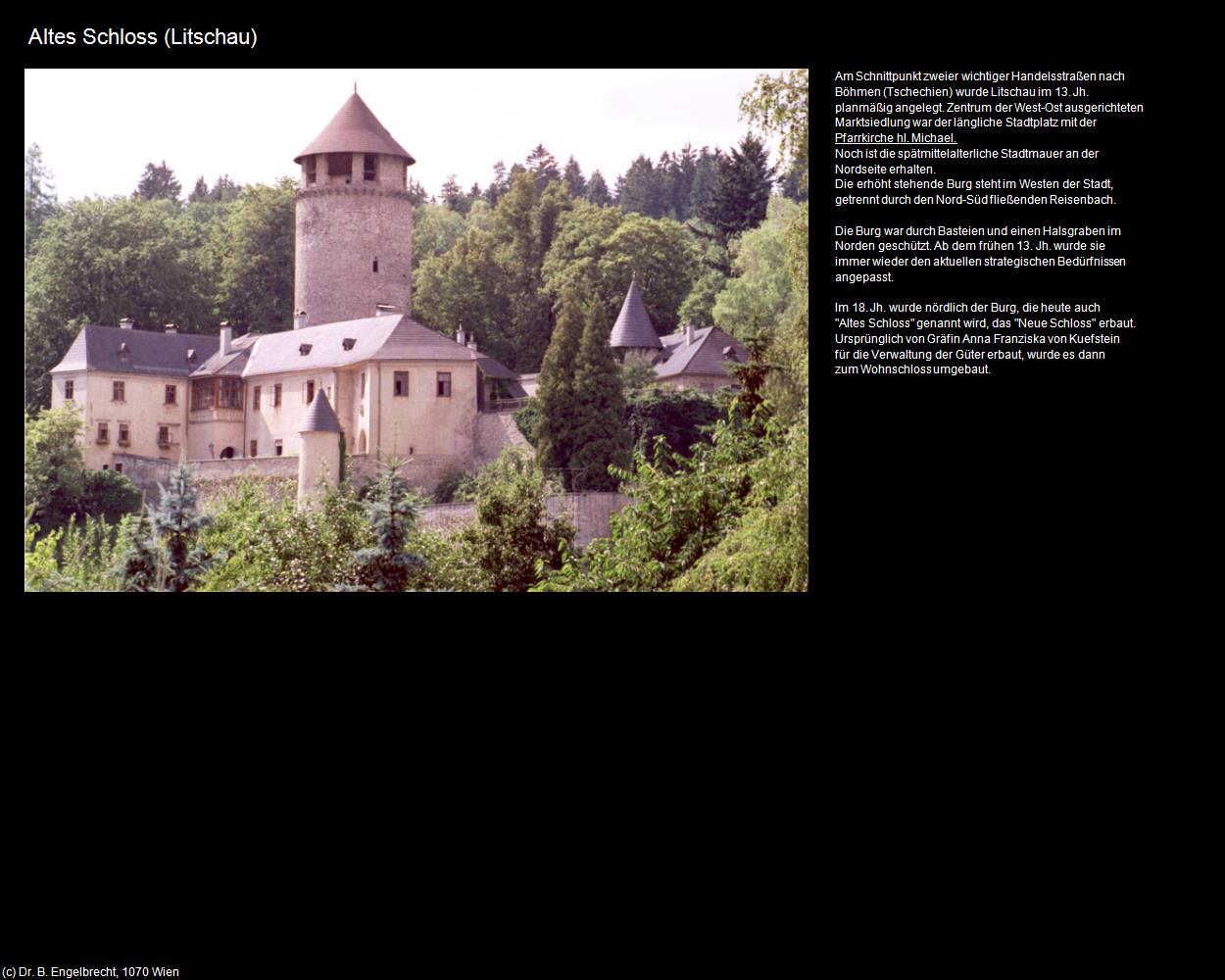 Altes Schloss (Litschau) in Kulturatlas-NIEDERÖSTERREICH(c)B.Engelbrecht