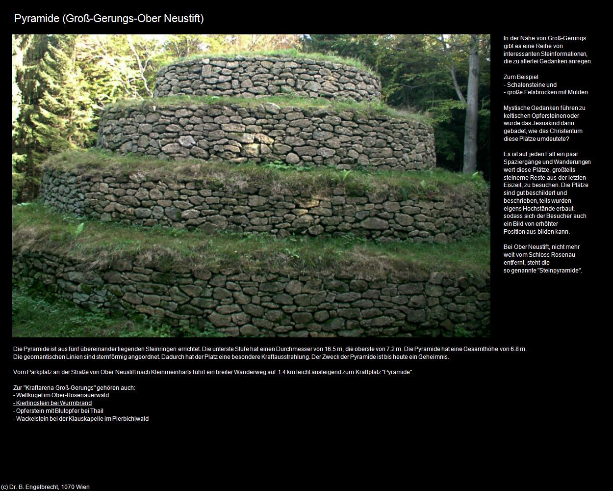 Pyramide (Ober Neustift) (Groß-Gerungs) in Kulturatlas-NIEDERÖSTERREICH(c)B.Engelbrecht