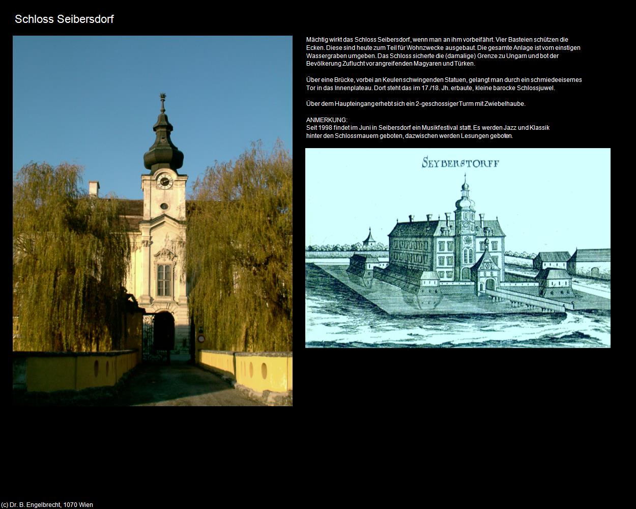 Schloss Seibersdorf (Seibersdorf) in Kulturatlas-NIEDERÖSTERREICH