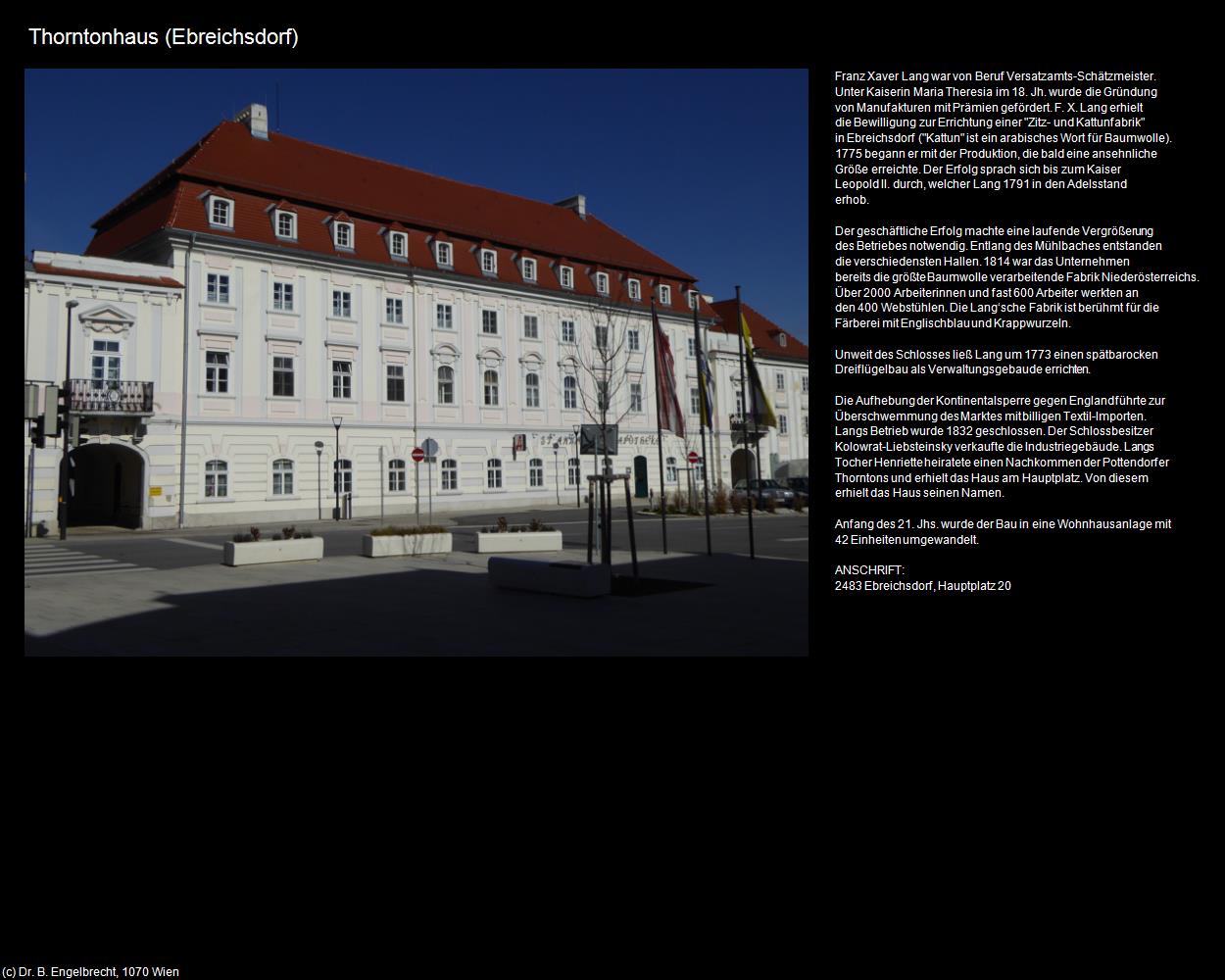 Thontonhaus (Ebreichsdorf) in Kulturatlas-NIEDERÖSTERREICH