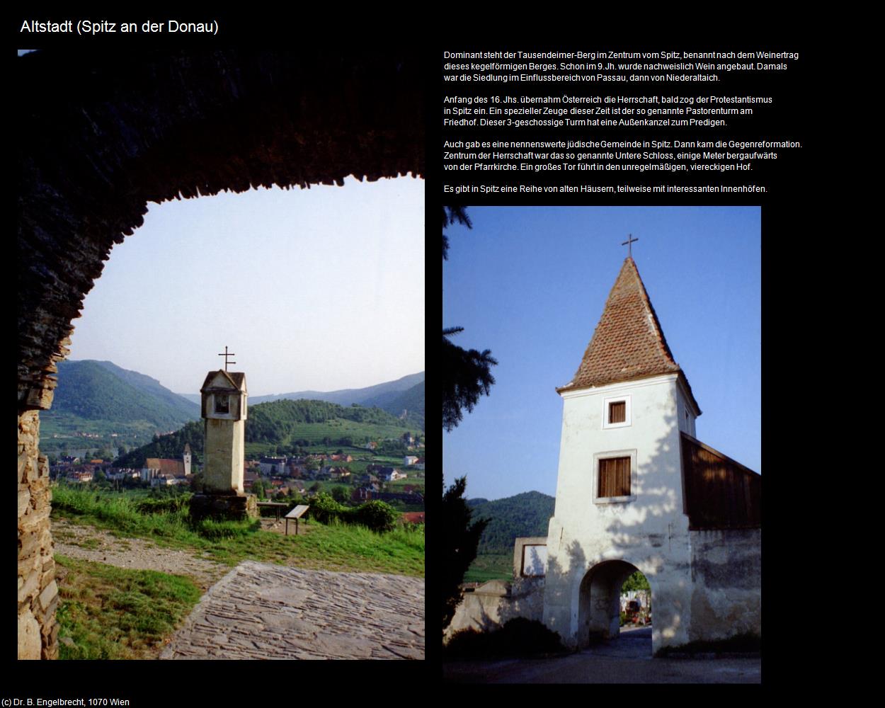 Altstadt (Spitz an der Donau) in Kulturatlas-NIEDERÖSTERREICH