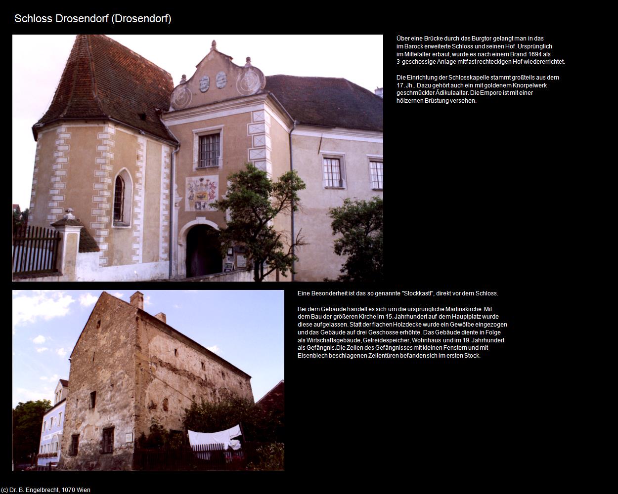 Schloss (Drosendorf) in Kulturatlas-NIEDERÖSTERREICH