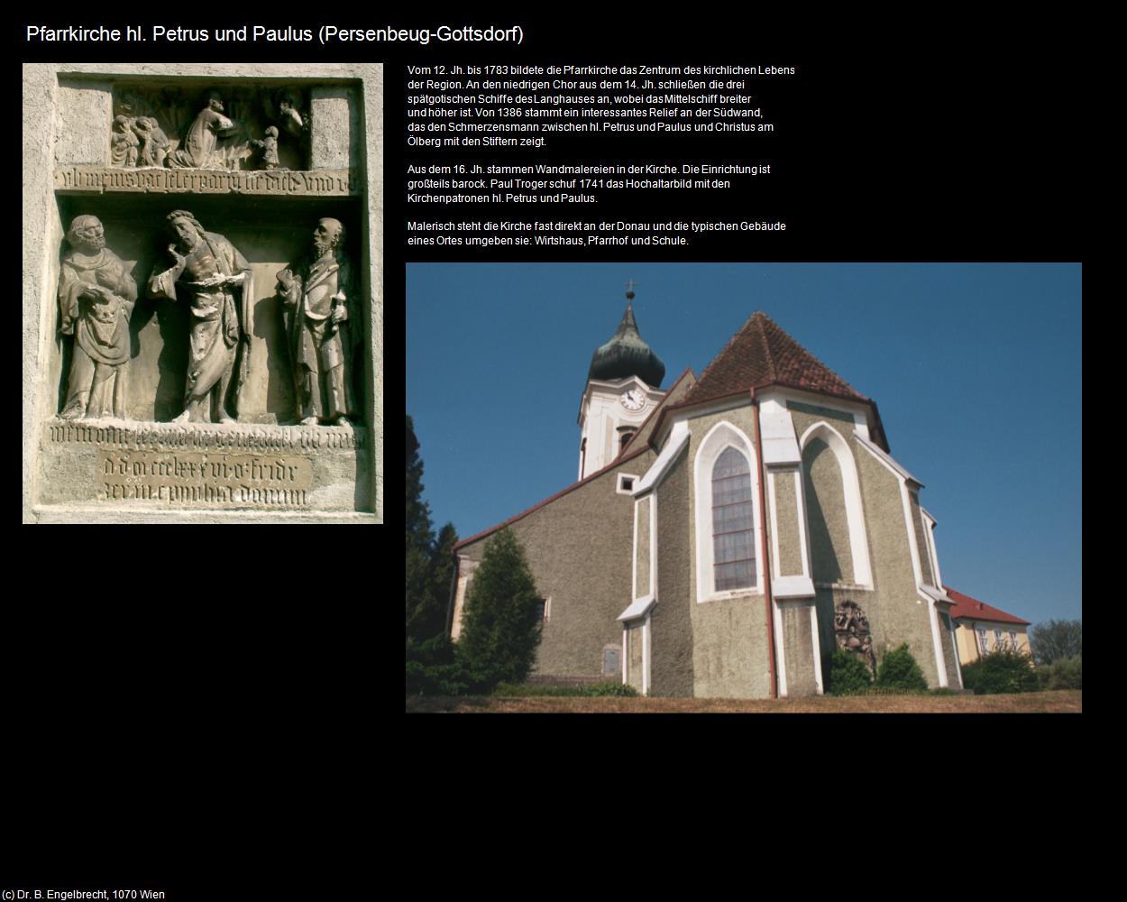 Pfk. hl. Petrus und Paulus (Gottsdorf) (Persenbeug-Gottsdorf) in Kulturatlas-NIEDERÖSTERREICH