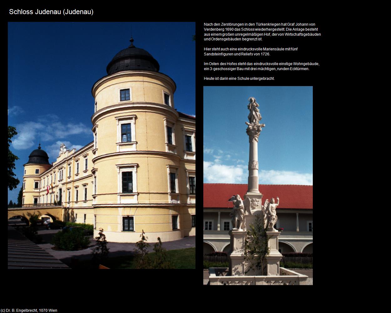 Schloss Judenau (Judenau) in Kulturatlas-NIEDERÖSTERREICH