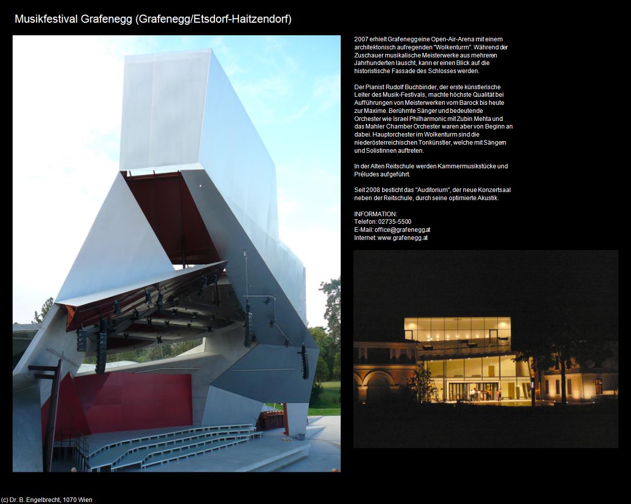 Musikfestival (Grafenegg/Etsdorf-Haitzendorf) in Kulturatlas-NIEDERÖSTERREICH