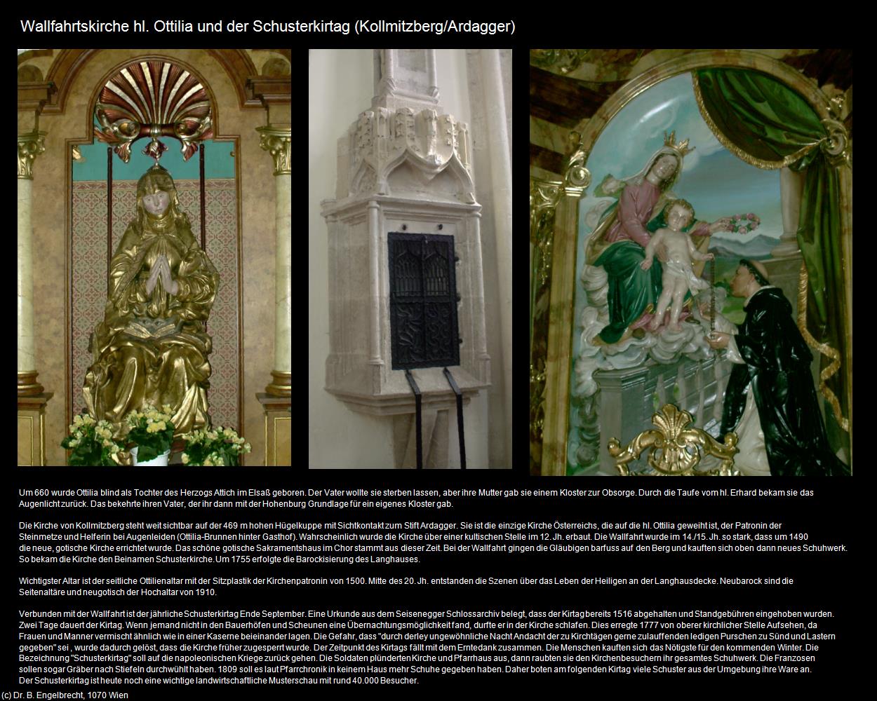 Wallfk. hl. Ottilia (Kollmitzberg/Ardagger) in Kulturatlas-NIEDERÖSTERREICH