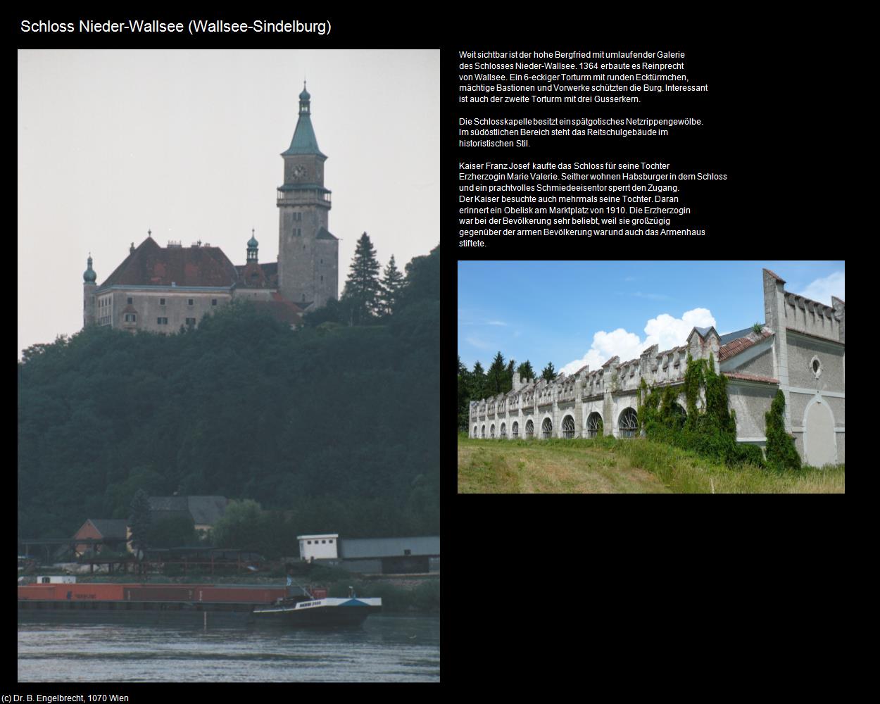 Schloss Nieder-Wallsee (Wallsee) (Wallsee-Sindelburg) in Kulturatlas-NIEDERÖSTERREICH
