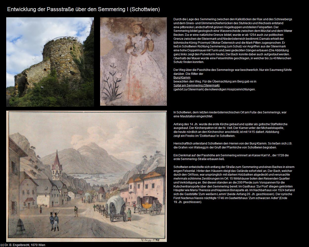 Entwicklung der Passstraße I (Schottwien) in Kulturatlas-NIEDERÖSTERREICH(c)B.Engelbrecht