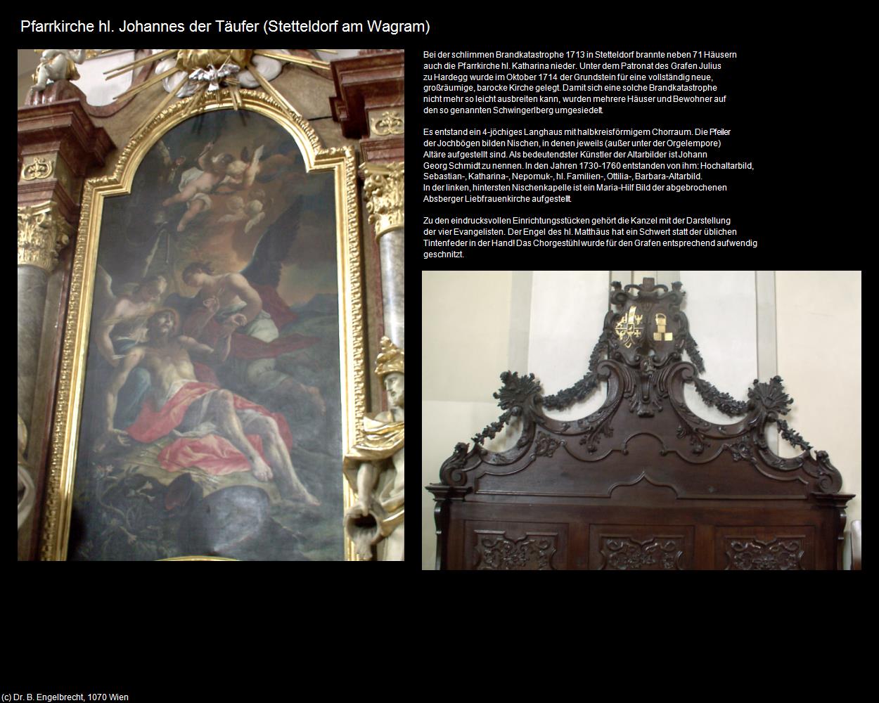 Pfk. hl. Johannes der Täufer (Stetteldorf am Wagram) in Kulturatlas-NIEDERÖSTERREICH