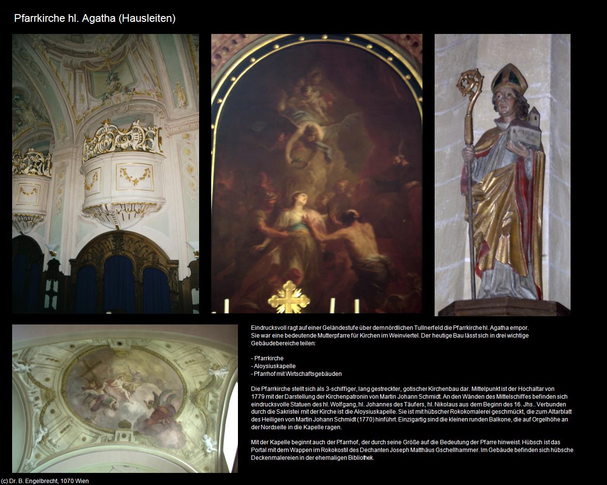 Pfk. hl. Agatha (Hausleiten) in Kulturatlas-NIEDERÖSTERREICH