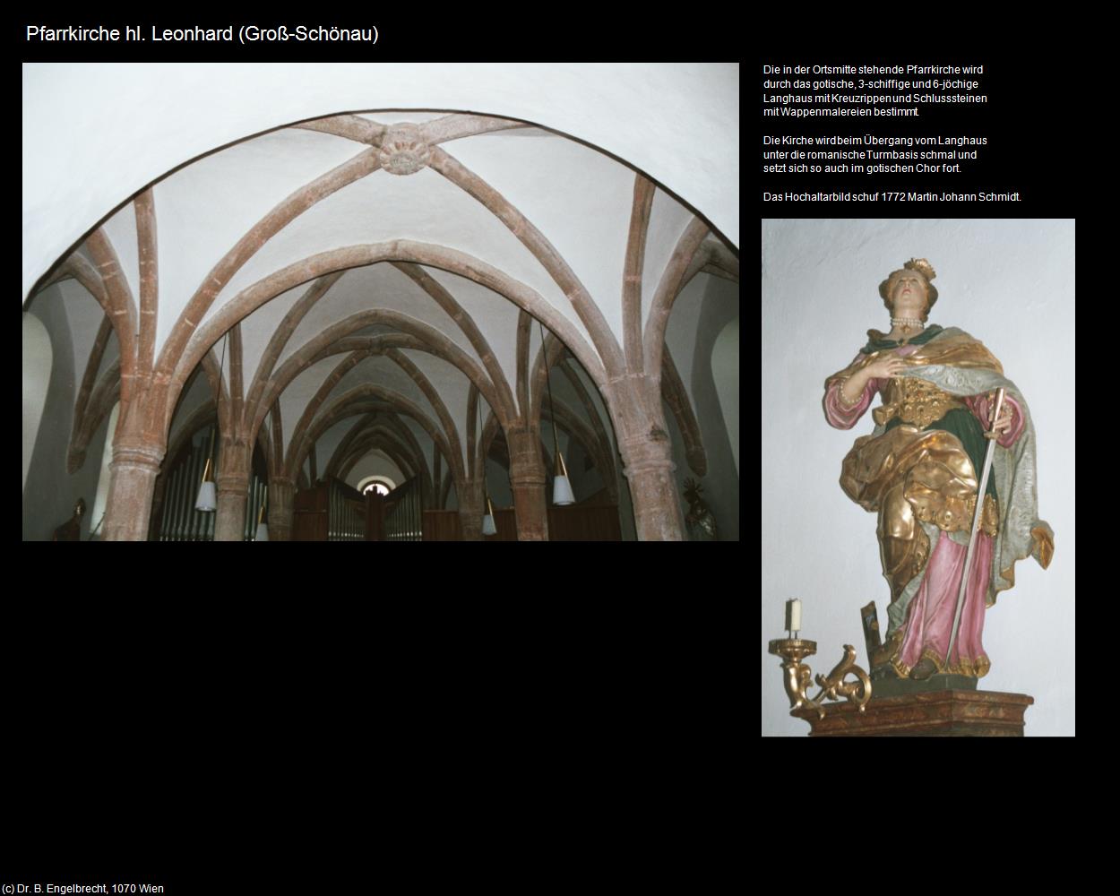 Pfk. hl. Leonhard (Groß-Schönau) in Kulturatlas-NIEDERÖSTERREICH