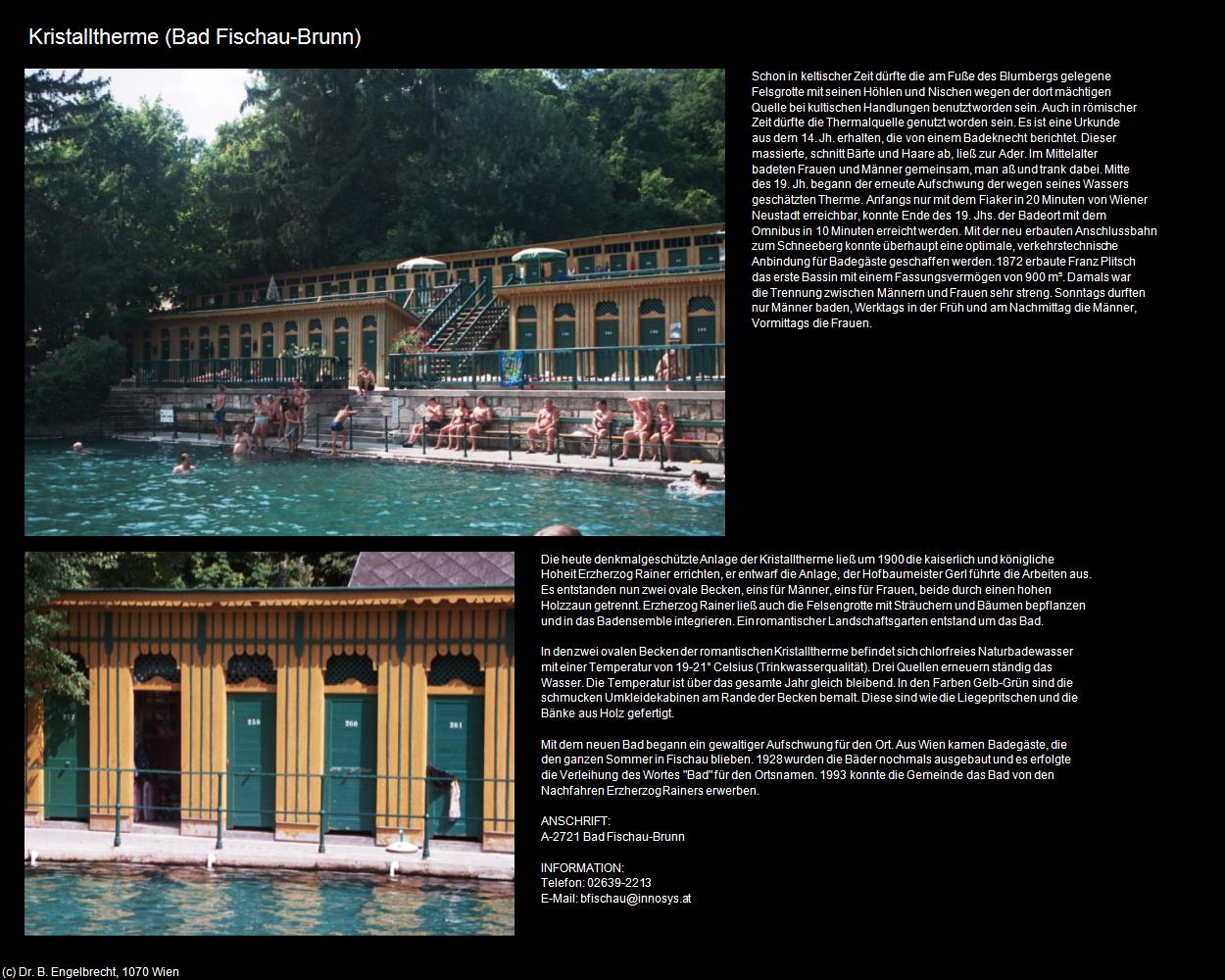 Kristalltherme  (Bad Fischau-Brunn) in Kulturatlas-NIEDERÖSTERREICH