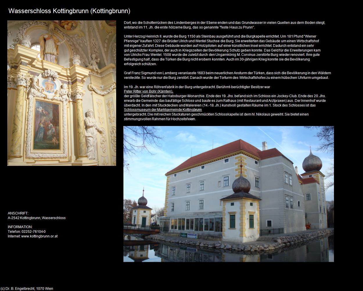 Schloss Kottingbrunn (Kottingbrunn) in Kulturatlas-NIEDERÖSTERREICH(c)B.Engelbrecht