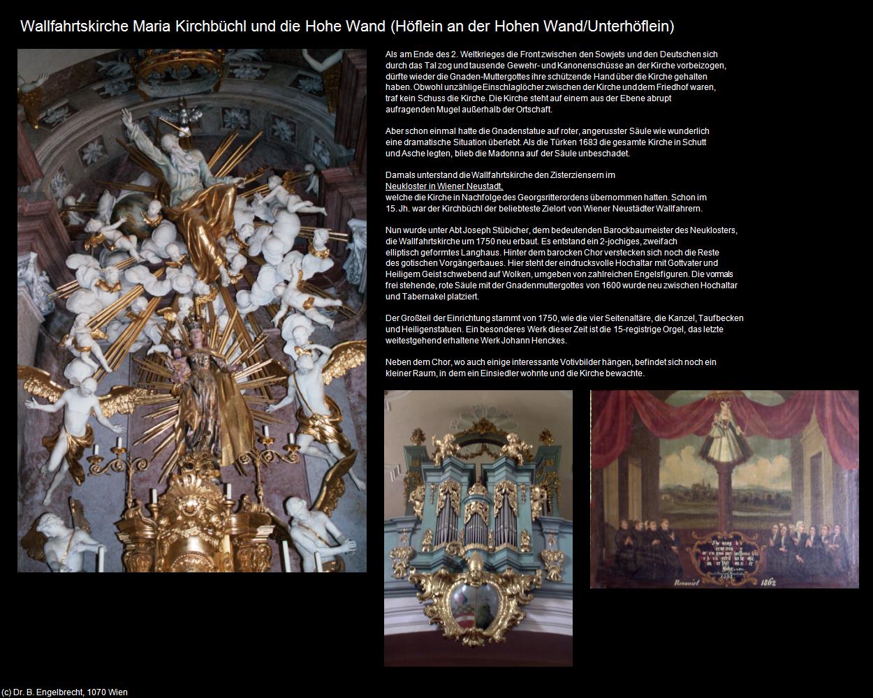 Wallfk. Maria Kirchbüchl und die Hohe Wand (Unterhöflein) (Höflein an der Hohen Wand) in Kulturatlas-NIEDERÖSTERREICH(c)B.Engelbrecht