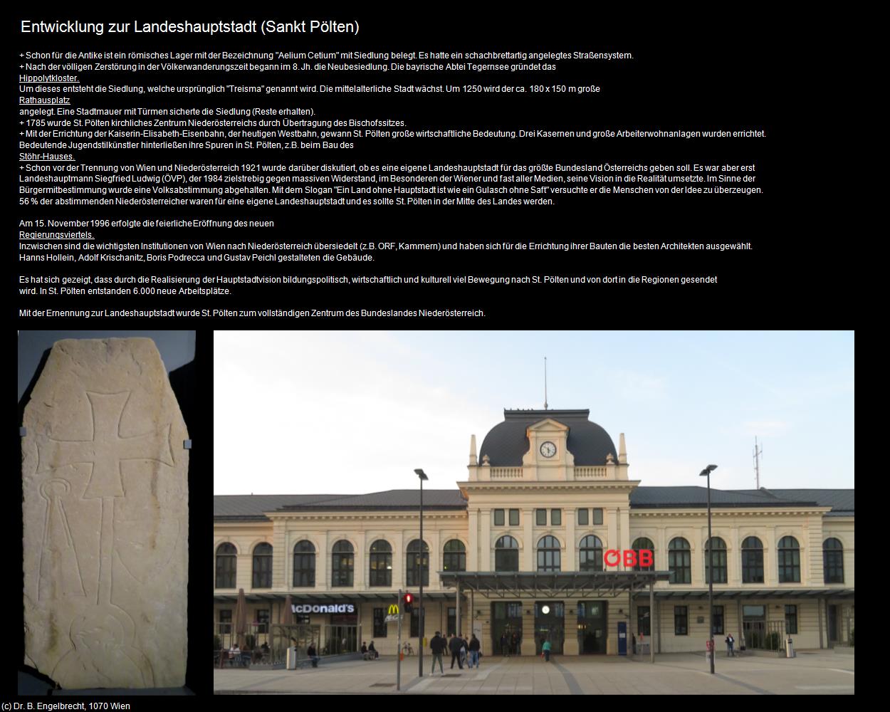 Entwicklung zur Landeshauptstadt (Sankt Pölten) in Kulturatlas-NIEDERÖSTERREICH(c)B.Engelbrecht