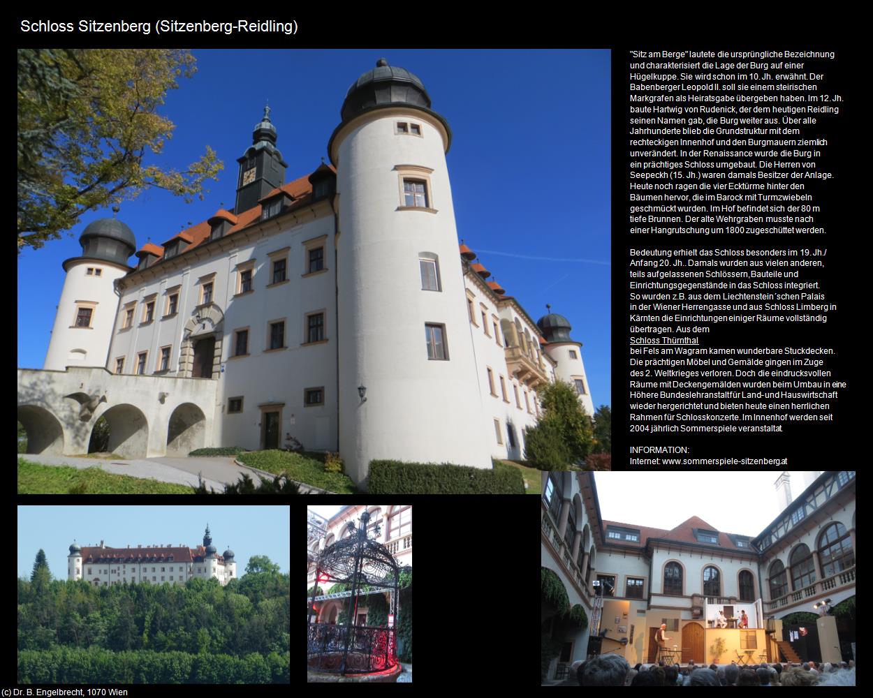 Schloss Sitzenberg (Sitzenberg-Reidling) in Kulturatlas-NIEDERÖSTERREICH(c)B.Engelbrecht