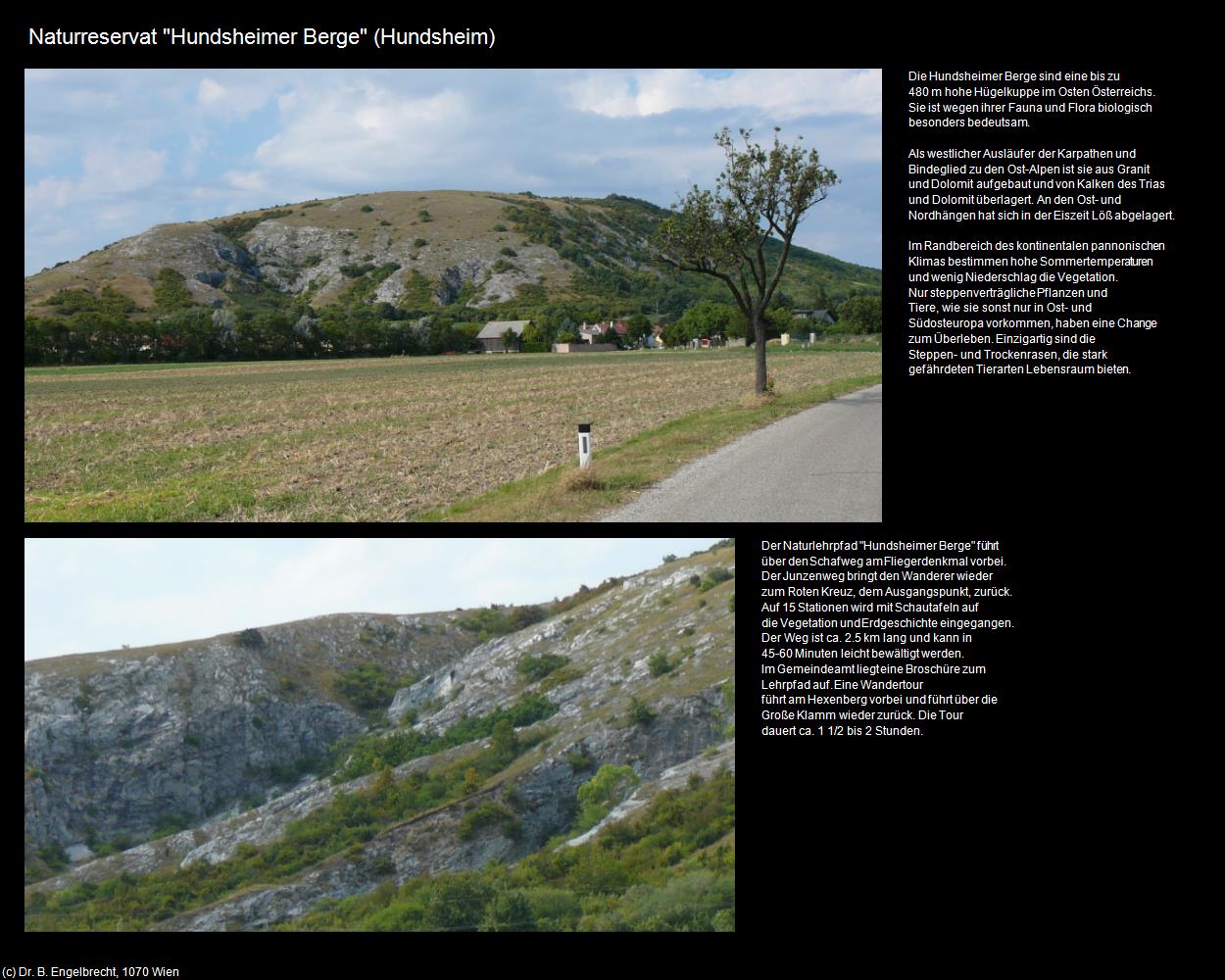 Hundsheimer Berge (Hundsheim) in Kulturatlas-NIEDERÖSTERREICH