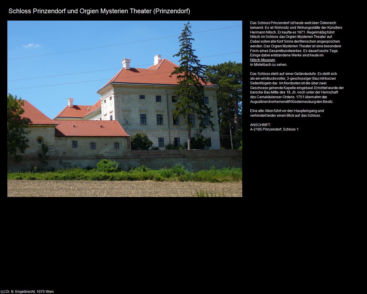 Schloss Prinzendorf/Orgien Mysterien Theater (Prinzendorf) in Kulturatlas-NIEDERÖSTERREICH(c)B.Engelbrecht