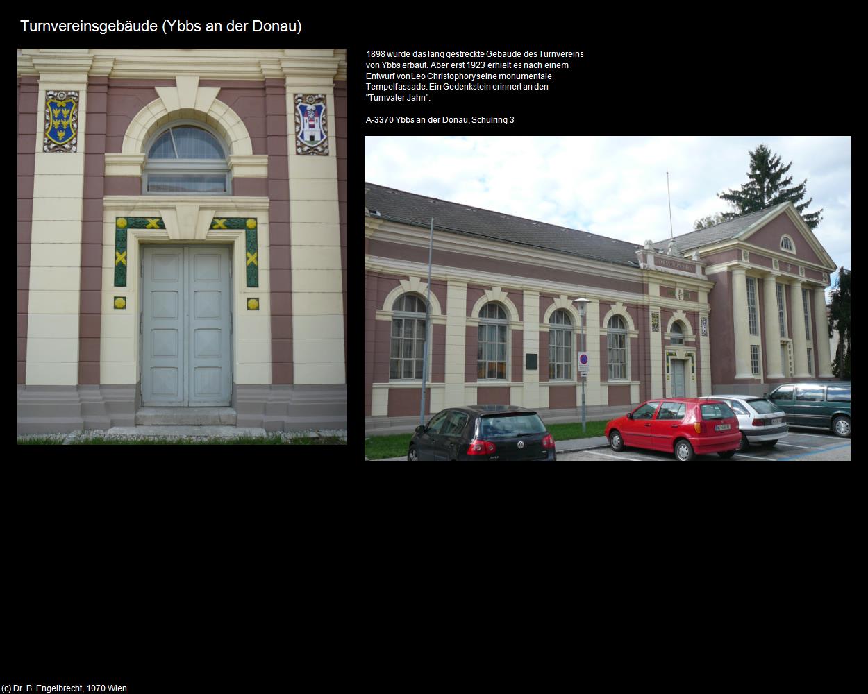 Turnvereinsgebäude  (Ybbs an der Donau) in Kulturatlas-NIEDERÖSTERREICH