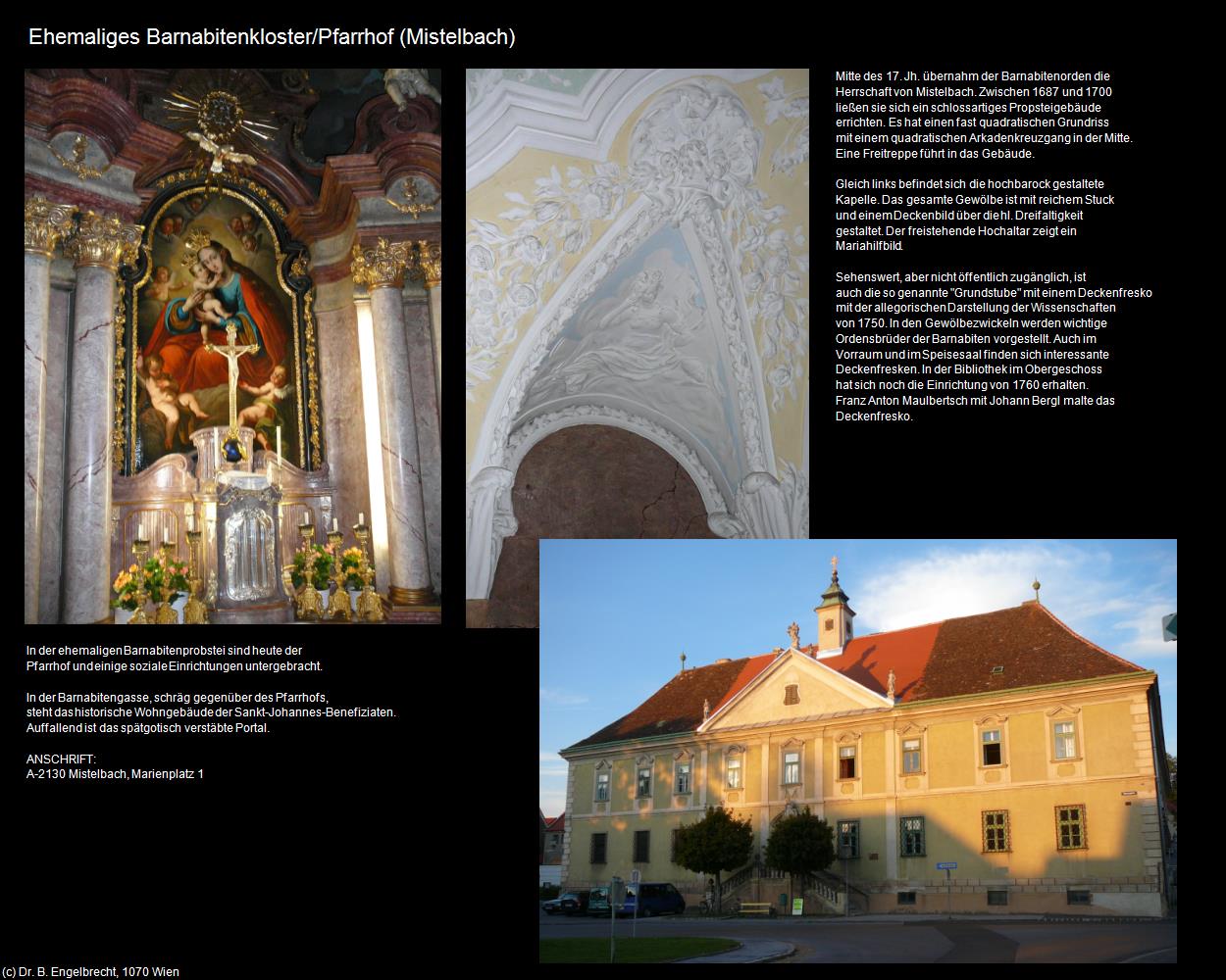 Ehem. Barnabitenkloster/Pfarrhof (Mistelbach) in Kulturatlas-NIEDERÖSTERREICH