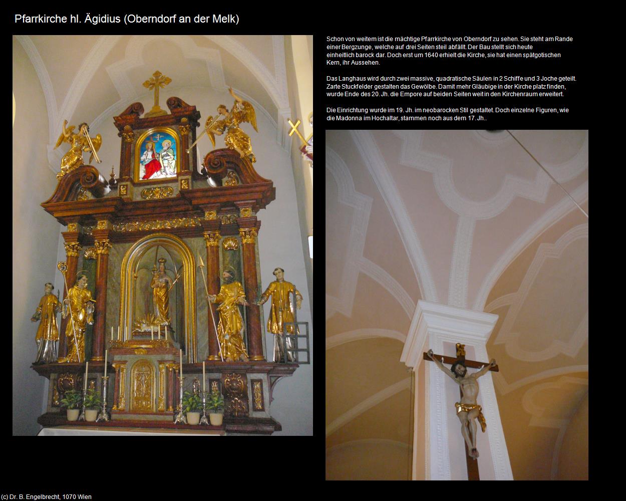 Pfk. hl. Ägidius (Oberndorf an der Melk) in Kulturatlas-NIEDERÖSTERREICH