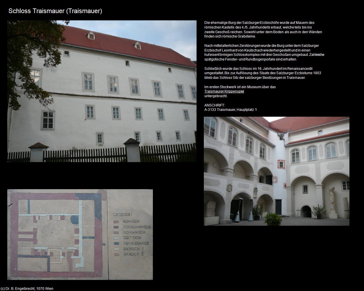 Schloss Traismauer (Traismauer) in Kulturatlas-NIEDERÖSTERREICH(c)B.Engelbrecht