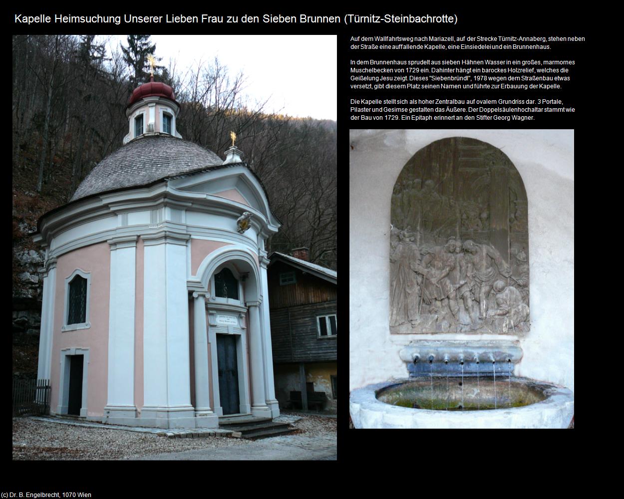 Kapelle zu den Sieben Brunnen (Steinbachrotte) (Türnitz) in Kulturatlas-NIEDERÖSTERREICH
