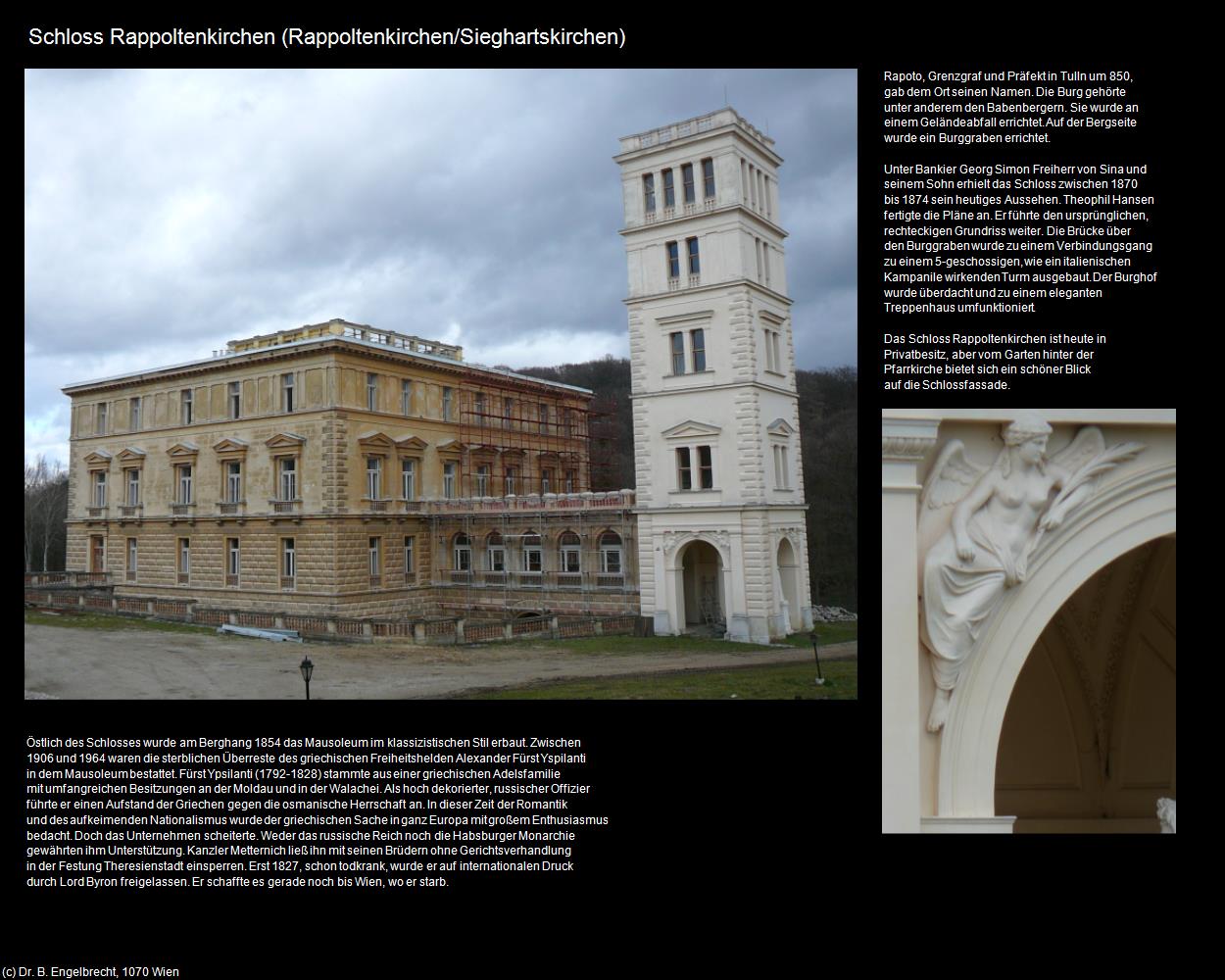 Schloss Rappoltenkirchen (Rappoltenkirchen/Sieghartskirchen) in Kulturatlas-NIEDERÖSTERREICH