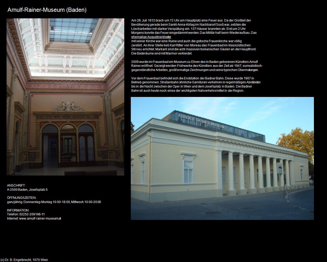 Arnulf-Rainer-Museum (Baden bei Wien) in Kulturatlas-NIEDERÖSTERREICH(c)B.Engelbrecht