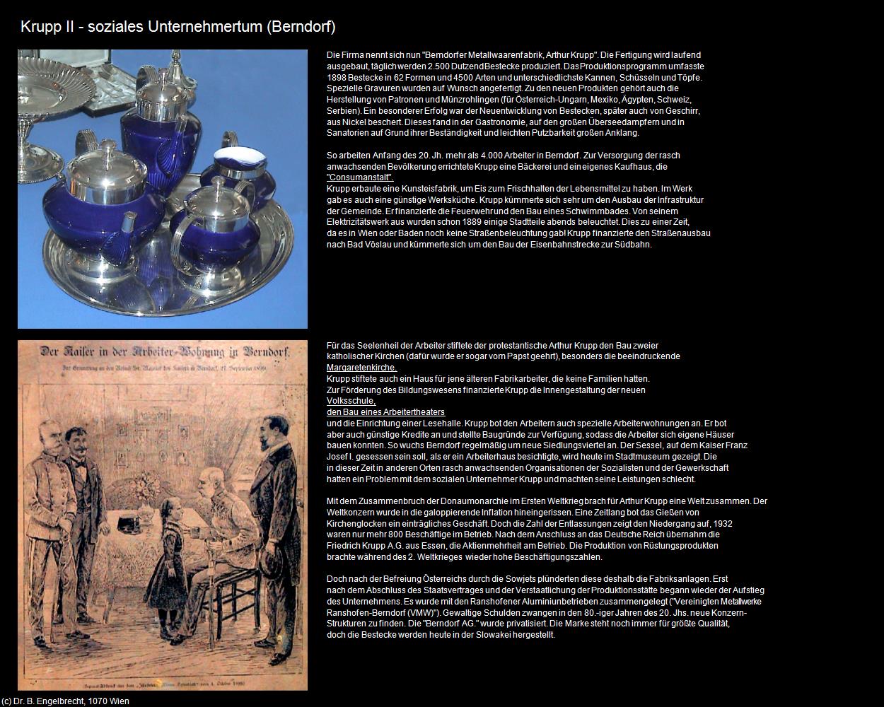 Krupp II - soziales Unternehmertum (Berndorf) in Kulturatlas-NIEDERÖSTERREICH(c)B.Engelbrecht