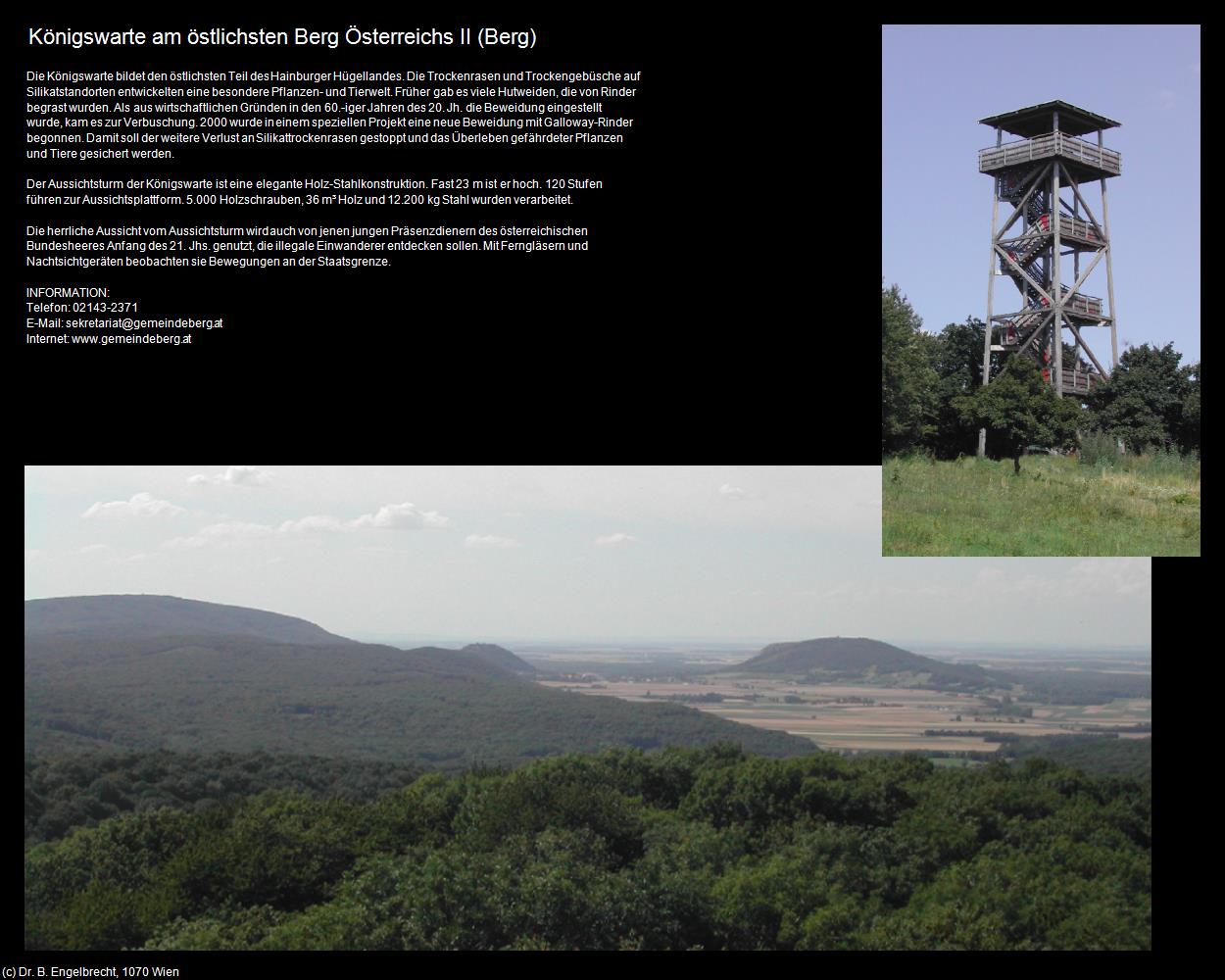 Königswarte (Berg) in Kulturatlas-NIEDERÖSTERREICH
