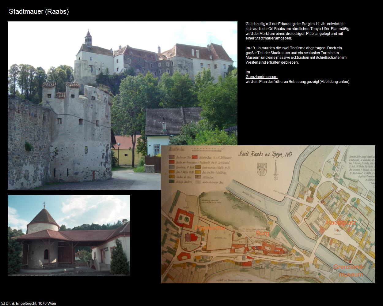 Stadtmauer (Raabs an der Thaya) in Kulturatlas-NIEDERÖSTERREICH(c)B.Engelbrecht