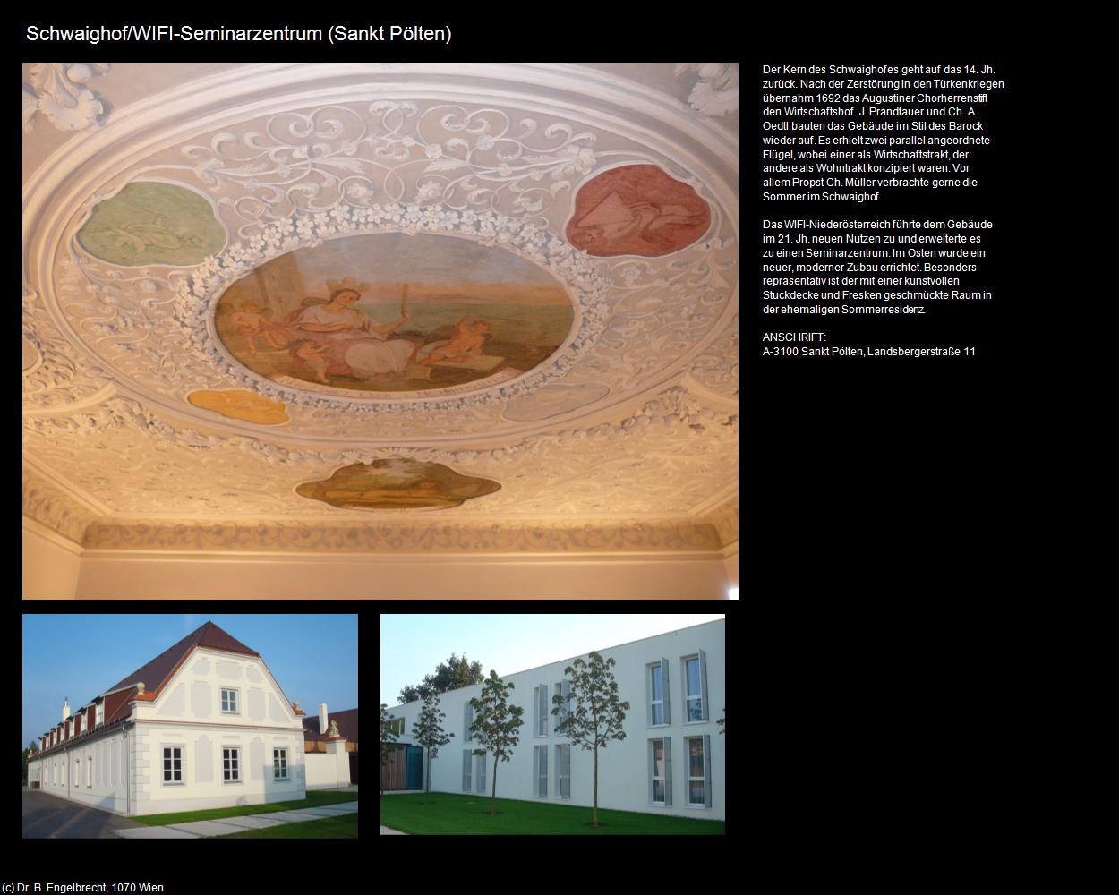 Schwaighof/WIFI-Seminarzentrum (Sankt Pölten) in Kulturatlas-NIEDERÖSTERREICH