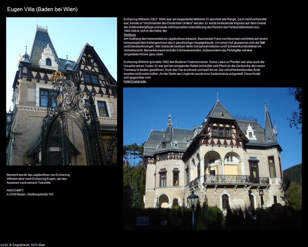 Eugen Villa  (Baden bei Wien) in Kulturatlas-NIEDERÖSTERREICH(c)B.Engelbrecht