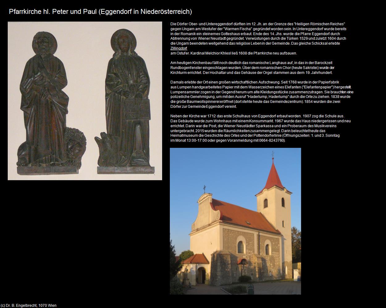 Pfk. hl. Peter und Paul (Eggendorf in Niederösterreich) in Kulturatlas-NIEDERÖSTERREICH(c)B.Engelbrecht